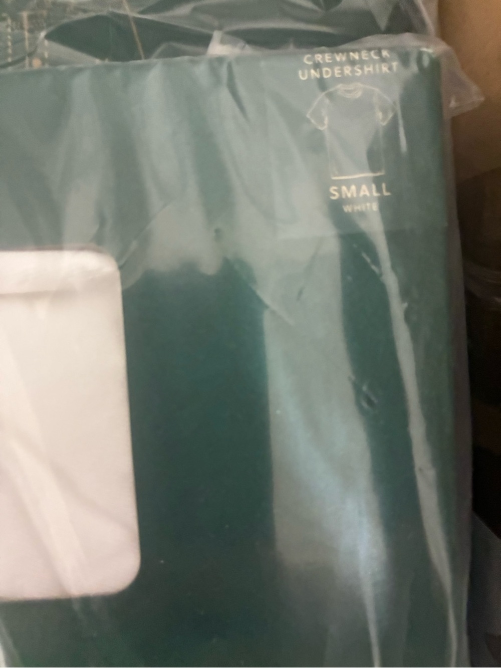 J. Crew Undershirt's Crewneck Pack of 3 Cotton Size: Small White NWT - Picture 4 of 5
